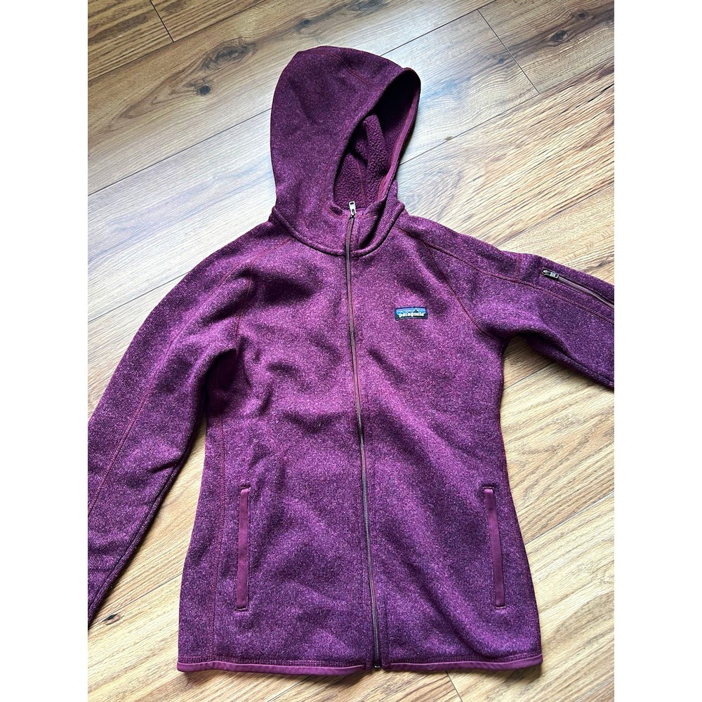 Patagonia Women's M Better Sweater Full-Zip Fleece Hoody Jacket Heather Purple M